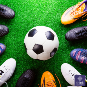 Football & football boots representing different cultures.