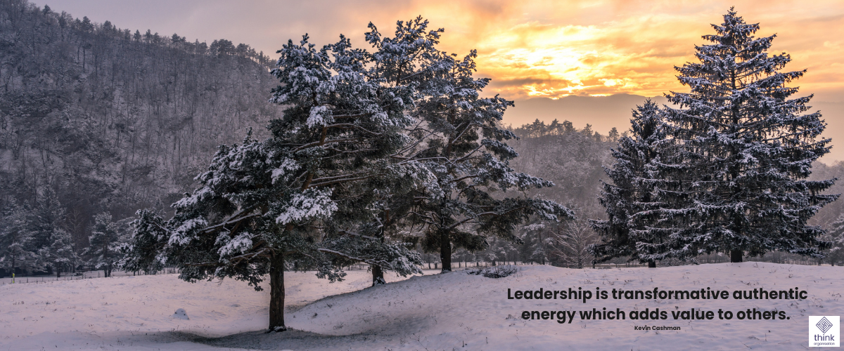 Leadership is authentic energy which helps others