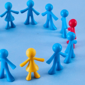 Think Social Identity theory image of collective group of people